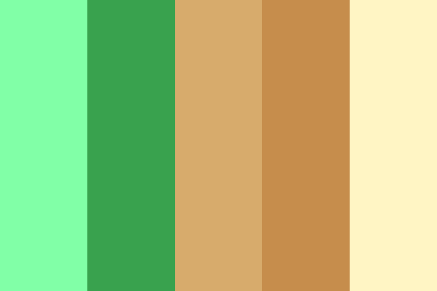 unsalted pistachios color palette