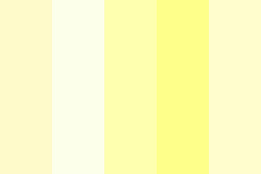 Lemon Chiffon color palette