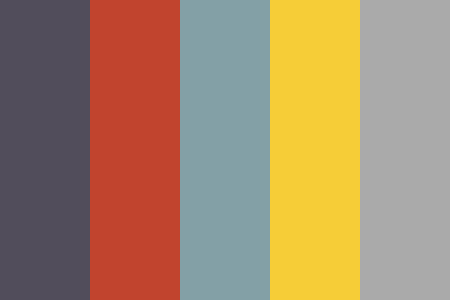 1950s color palette Color Palette