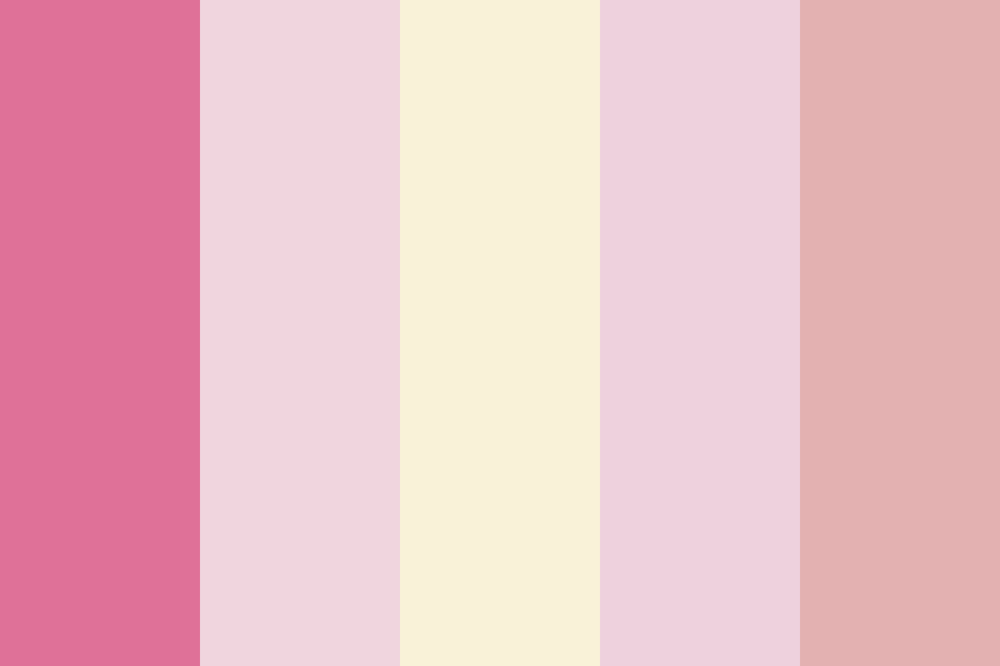 My Pink Scarf color palette