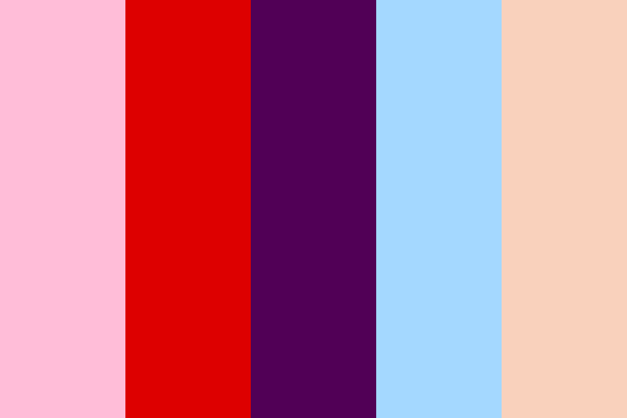 The Grand Budapest Hotel Wes Anderson Color Palette