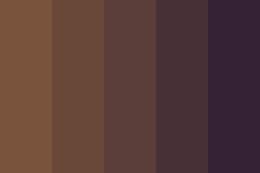 Dark Skin in Shadow Color Palette