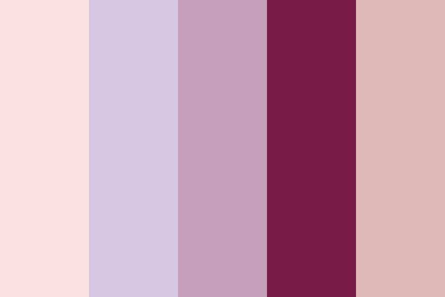 purple mauve and plum Color Palette
