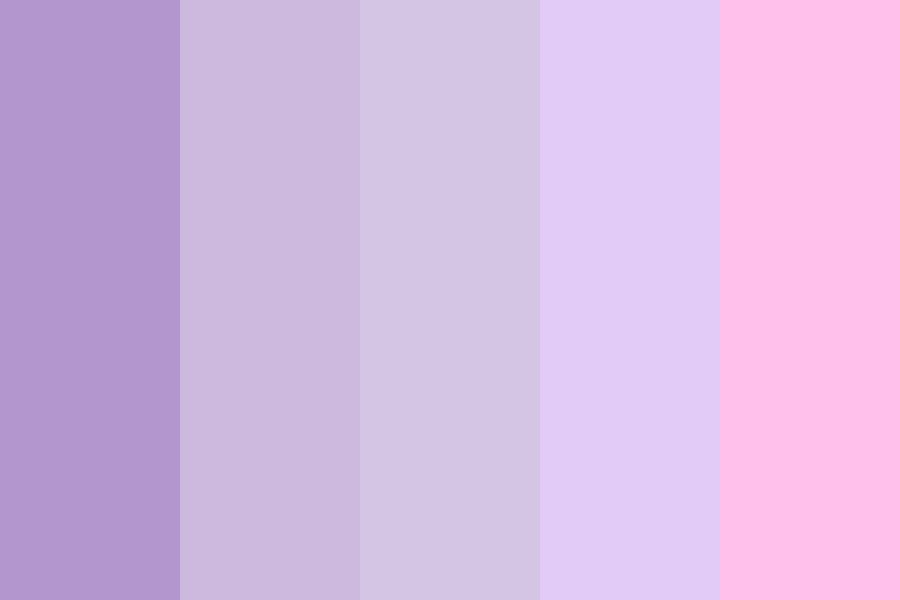 Different Shades of Purple Color Palette