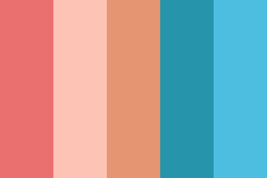 colornames shades of coral