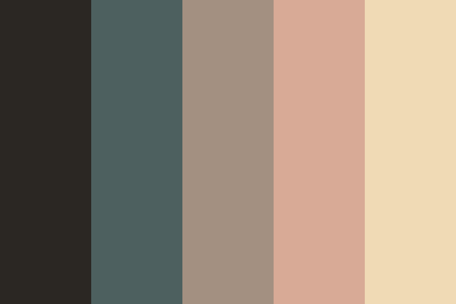champagne at midnight Color Palette