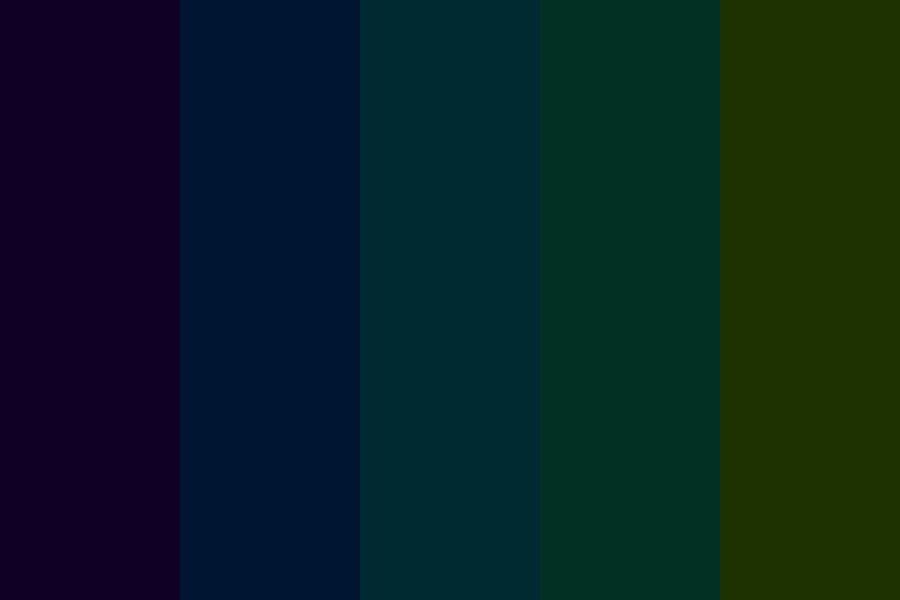 Deep Depression Color Palette