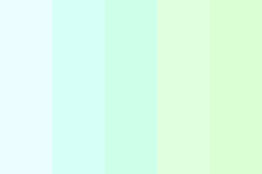 Mint Ice Cream Color Palette