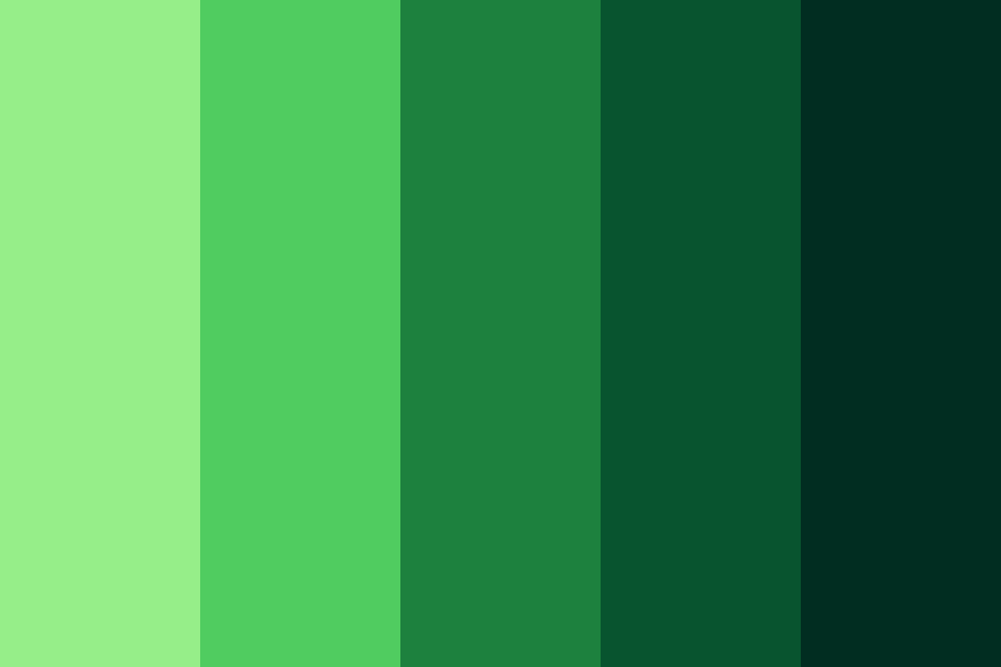 emerald forest color palette