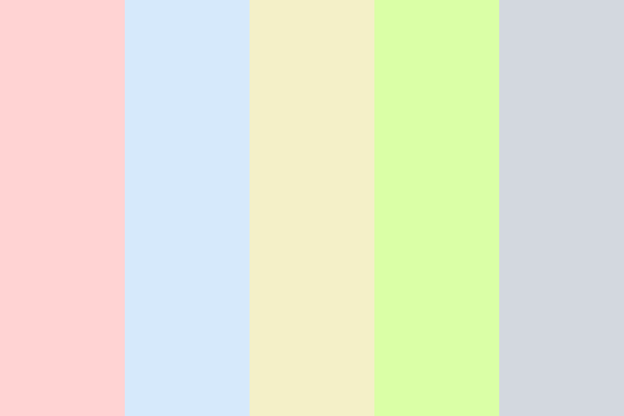 Barely There color palette