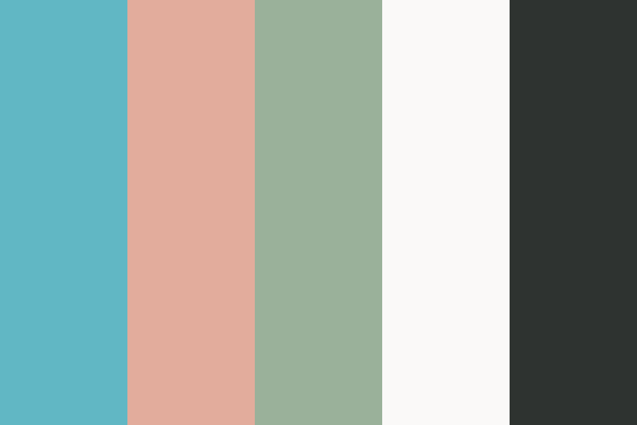 Tea Party Love color palette