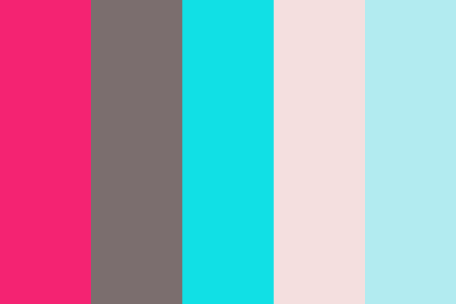 bright and light color palette