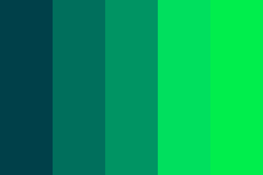 Emerald Green And Gold Color Palette