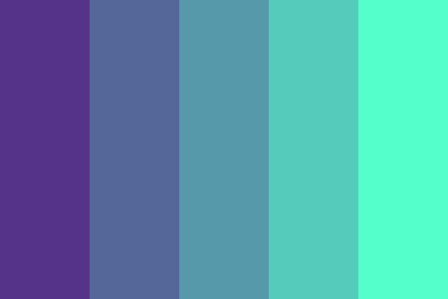 fluorescent Color Palette