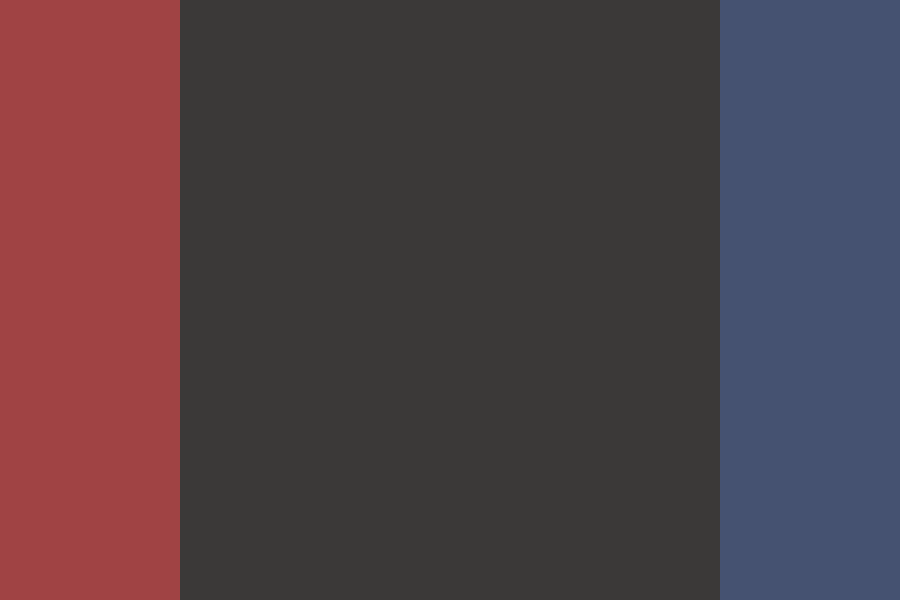 red blue black Color Palette
