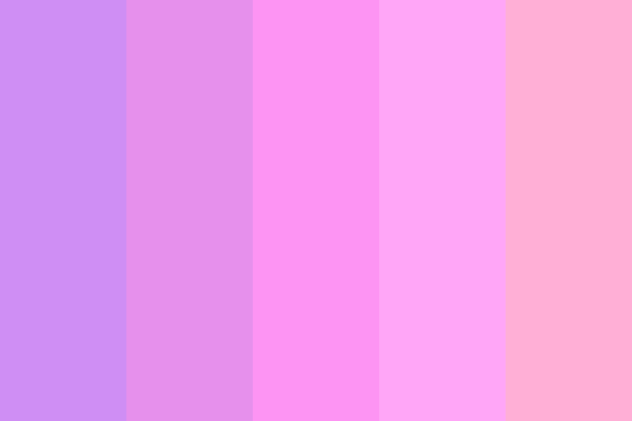 Purple Pastel To Pink Pastel Color Palette