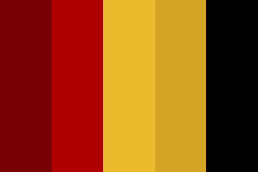 Gryffindor Color Palette