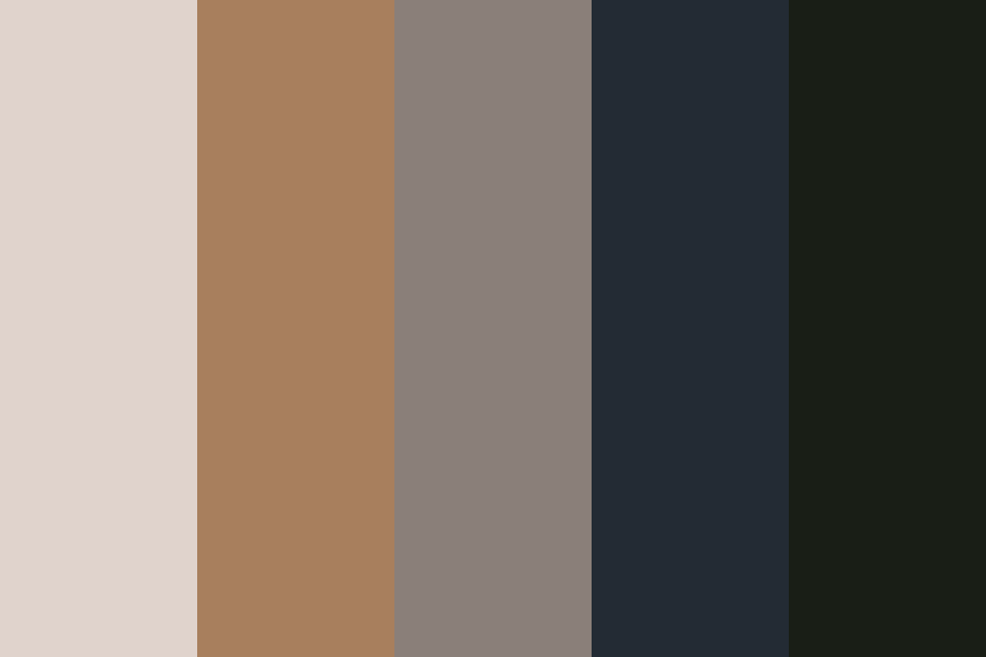 Dark Moody Color Palette
