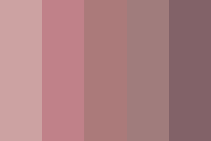 Mauvelous Mauve To Dusty Rose Pink Color Palette