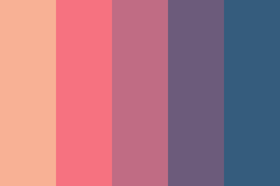 1001 Stories color palette