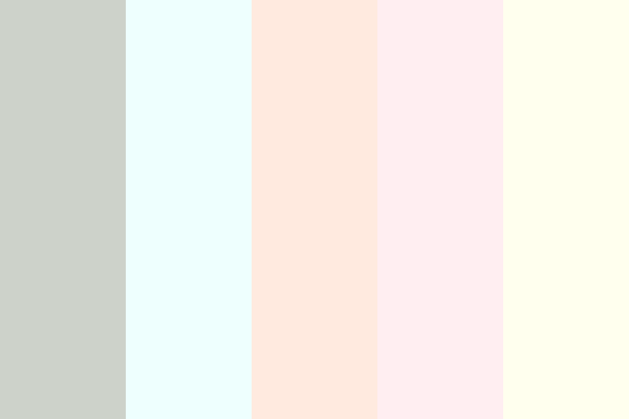 essellesse kawaii sonoma coast pastels color palette