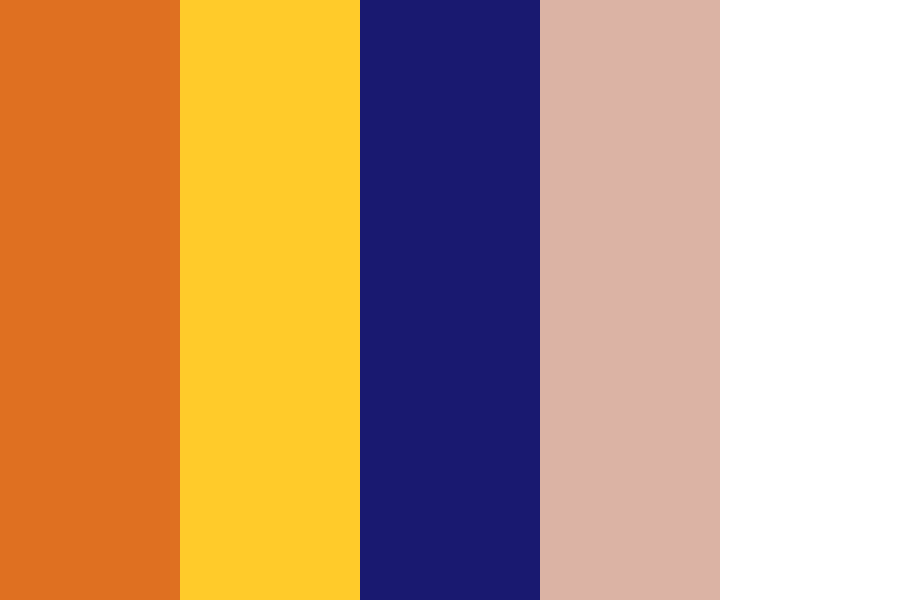70s Nautical Color Palette
