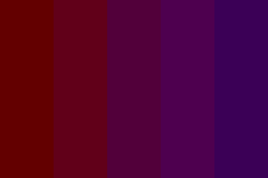 foran Temerity job Deep Red and Purple Color Palette