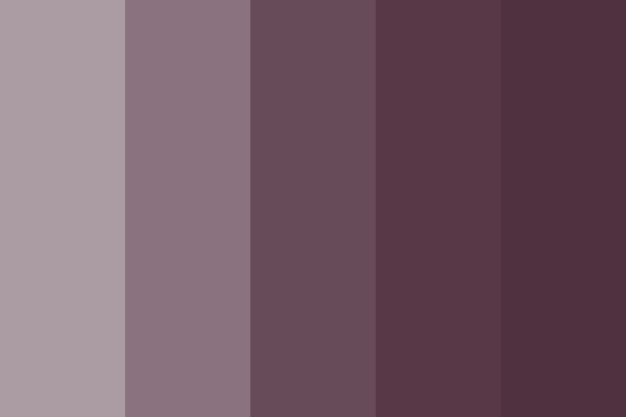 Shades of Cassis Color Palette