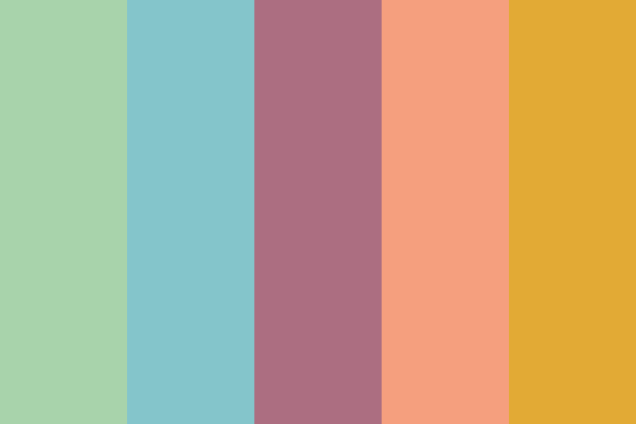 Popular Colors for 2020 Color Palette
