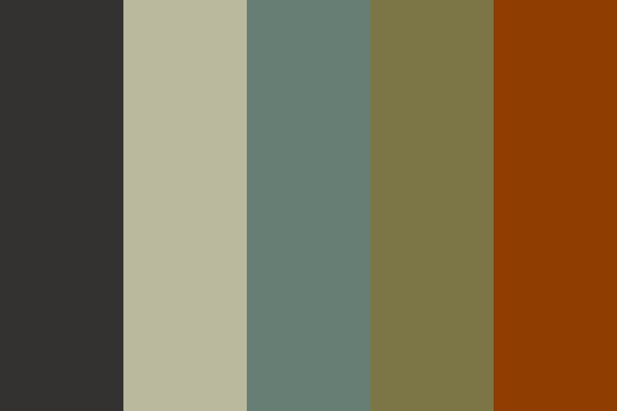 Nordic Forest Color Palette