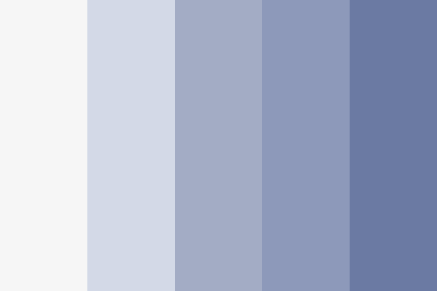 BBQC Dusty Blue Color Palette