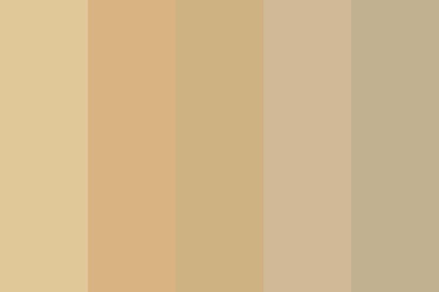 Light Brown Hair Palette Color Palette