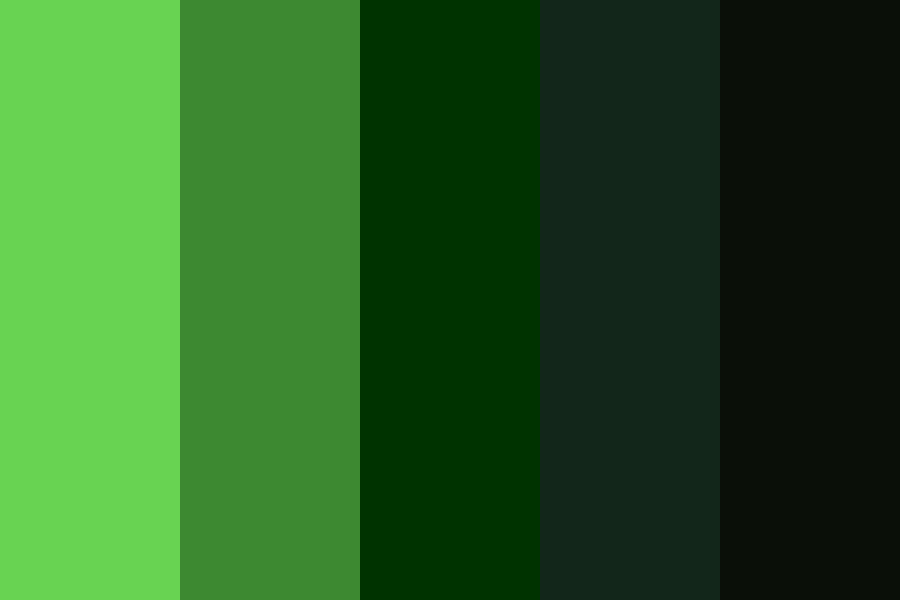 Green Scales Color Palette