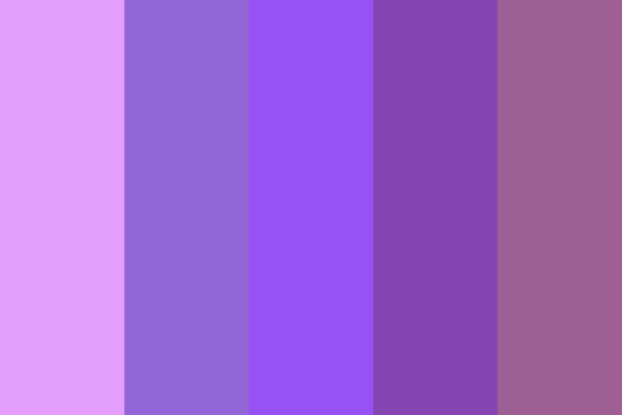 Glam Purples Color Palette