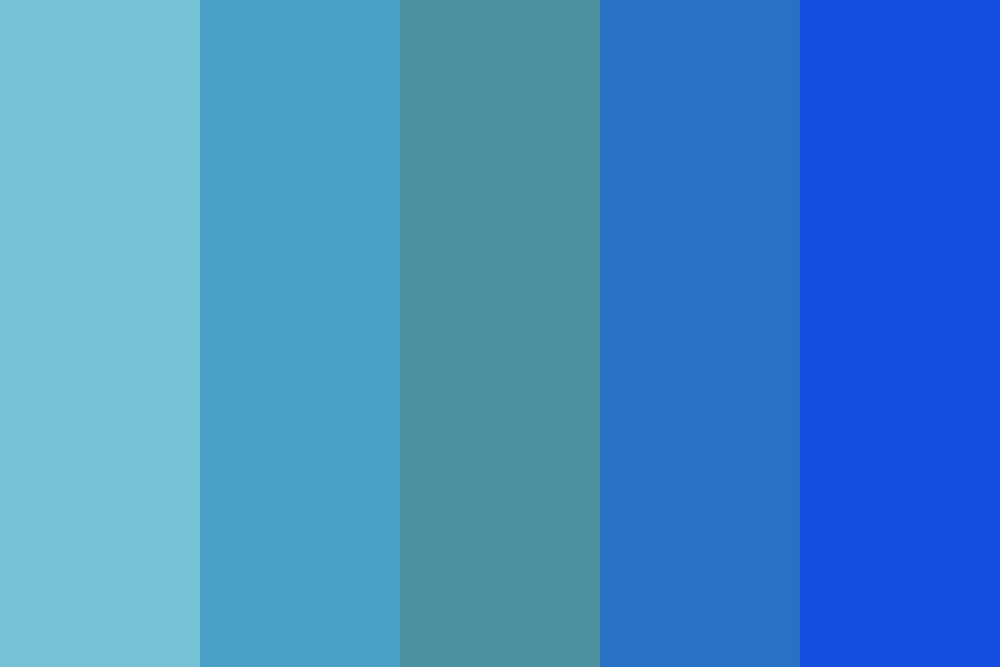 Glam Teals Color Palette