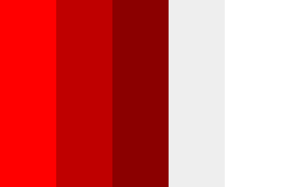 Red to White Color Palette
