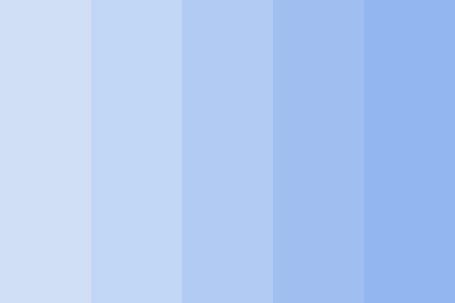 soft blue cloud Color Palette