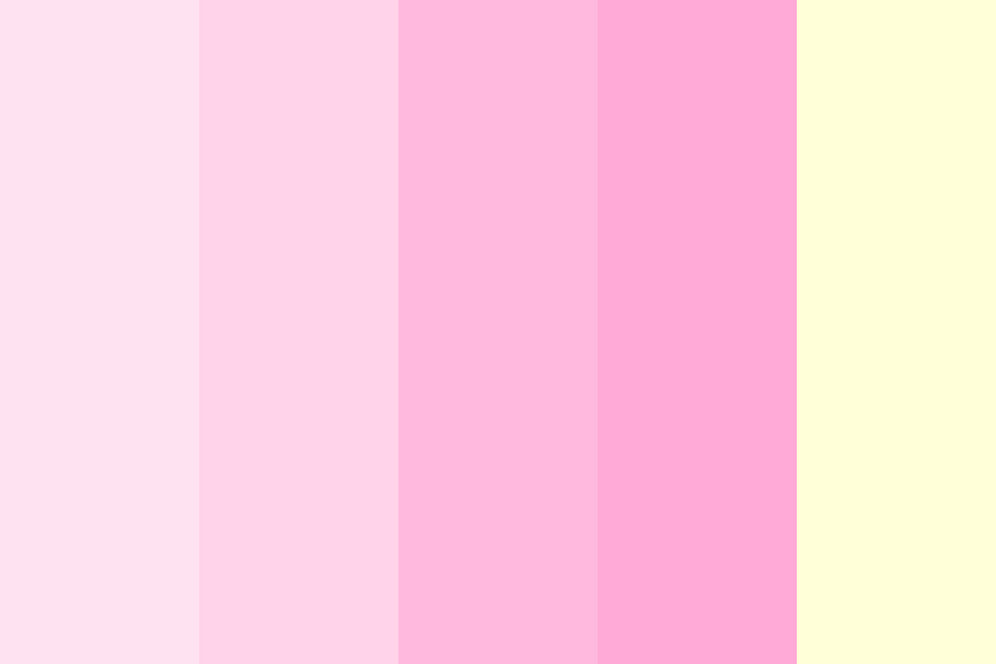 Kawaii Pink Color Palette