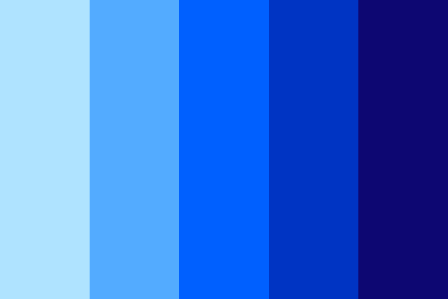 Lapis Lazuli Blue Color Palette