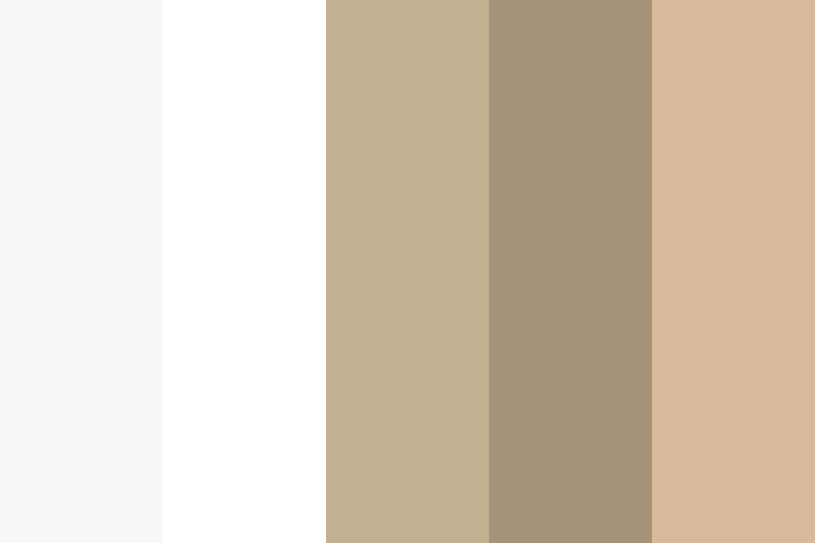 beige variations color palette