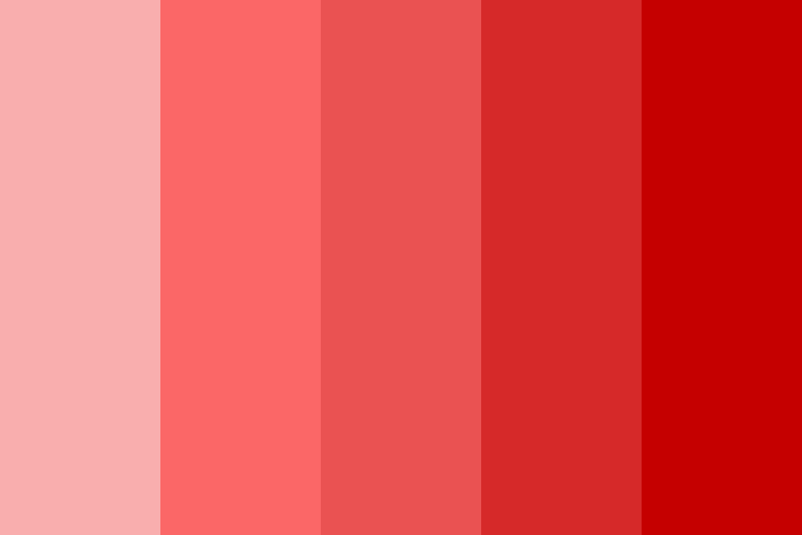I forhold Rød dato indsigelse Light Red to Dark Red - By Jelly Color Palette