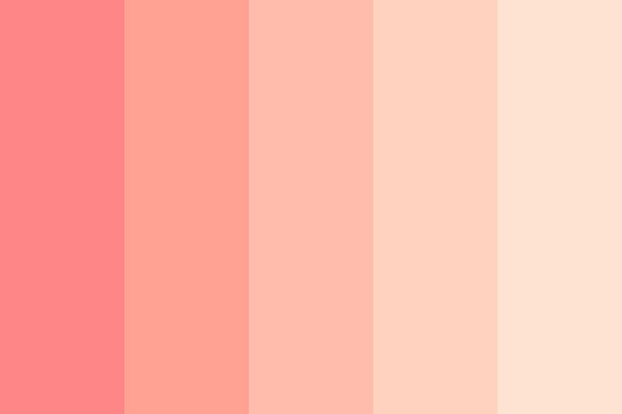 Tropical Tangerine Color Palette