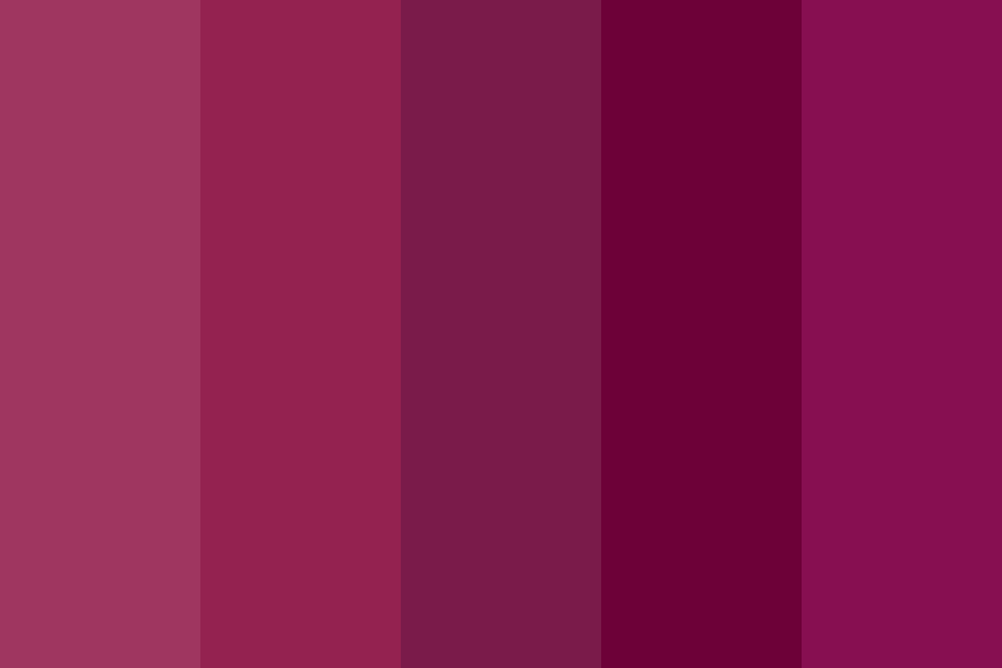 Glass of Ruby Color Palette